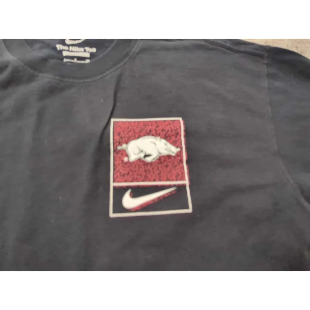 Arkansas Razorbacks T Shirt Mens S Long Sleeve NCAA 